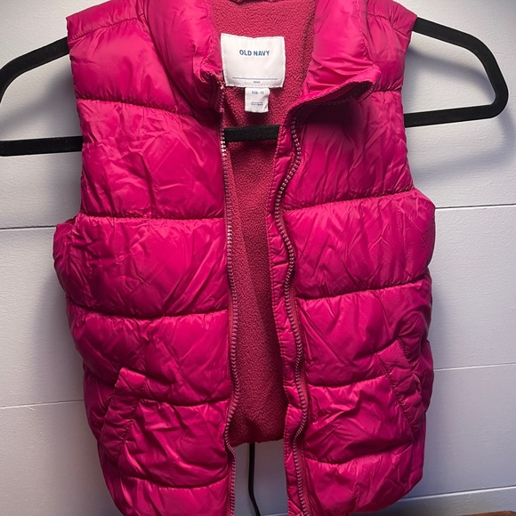 Pink Puffer Vest - Picture 2 of 5